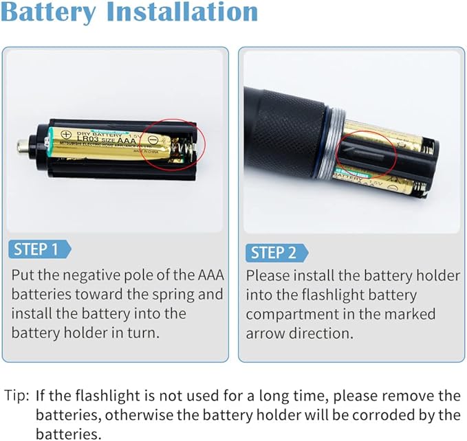 BEIKE Flashlight 2 Pack, Flash Light High Lumens, Small Flashlights Powerful, Super Bright LED Flashlight, Handheld Flashlights for Home, Camping, Emergency, Power Outages, Travel