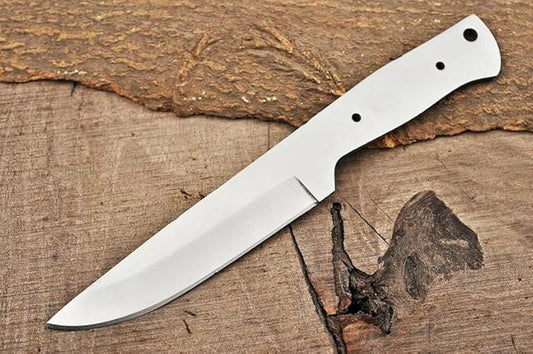 Zaby Knives-7267 Custom Handmade D2 Steel Chef Knife Blank Blade, 12'' Kitchen Knife Blank Blade For knife making, Gray