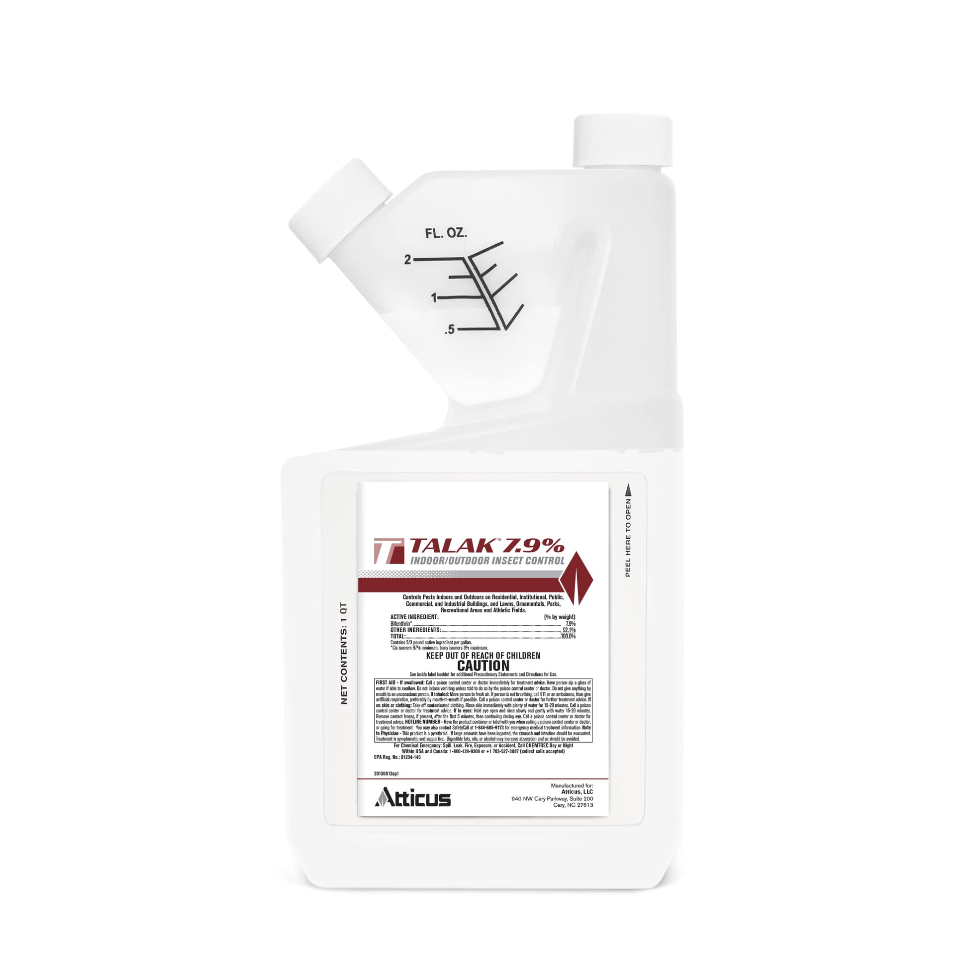 Atticus Talak 7.9% Indoor/Outdoor Bifenthrin Insecticide Concentrate (32oz)