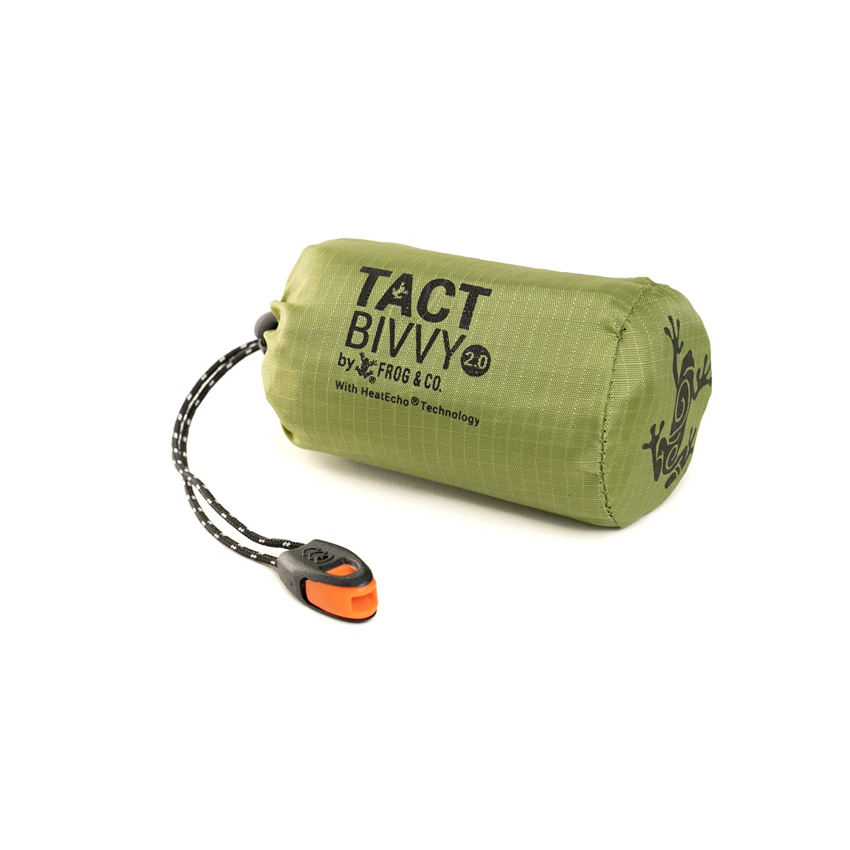 Tact Bivvy® 2.0 HeatEcho® Emergency Sleeping Bag, Compact Ultra Lightweight, Waterproof, Thermal