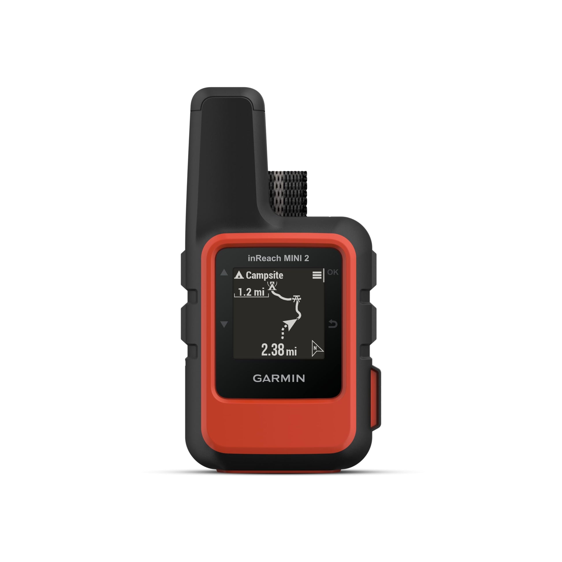 Garmin inReach Mini 2 Satellite Communicator (Flame Red) Bundle