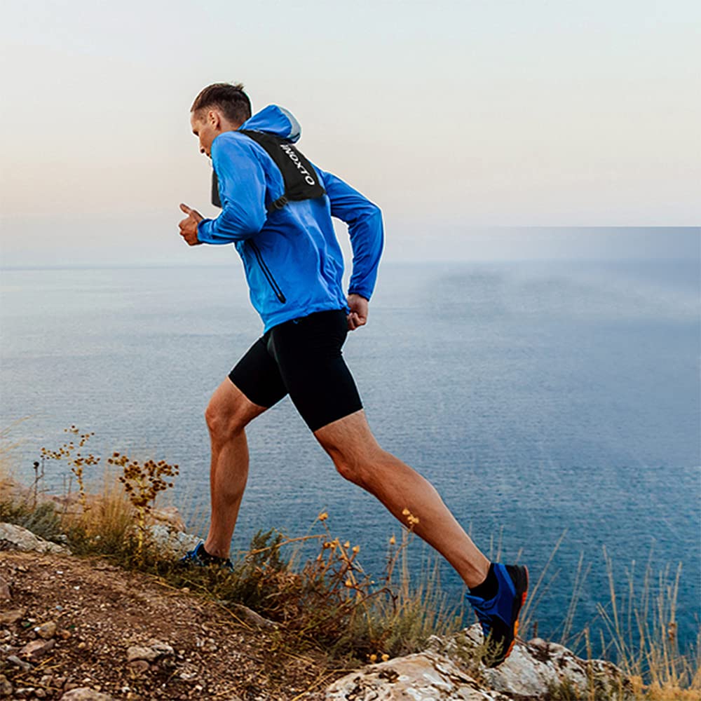 INOXTO Running Hydration Vest Backpack,Lightweight Insulated Pack with 1.5L Water Bladder Bag