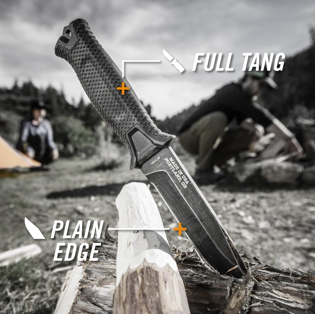 Gerber Gear StrongArm Knife - Fixed Blade - Tactical Knife for Survival Gear - Full Tang, 420HC