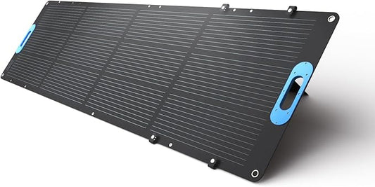 200W Portable Solar Panel, Foldable Backpacking Solar Charger with 23% High Efficiency, USB-C & Dual USB Ports, IP67 Waterproof, Lightweight & Durable for Camping,RV, Power Stations, Phones, Laptops