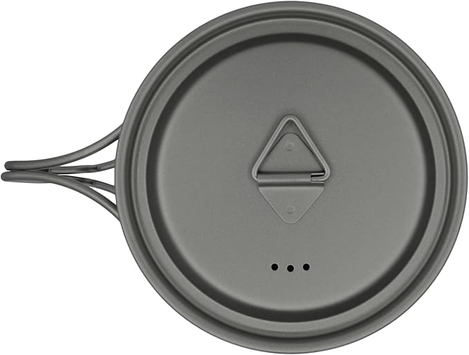 Kuvik 650ml (22 oz) Titanium Pot & 650ml (22 oz) Titanium Bowl Bundle