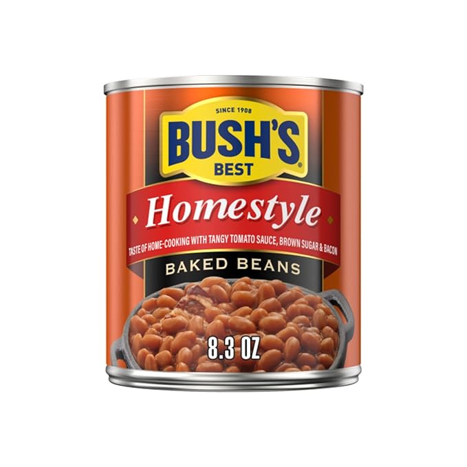 Bush's Best Baked Beans, Country Home, 4 Country Style (8.3oz), 4 Original (8.3oz), 4 Homestyle (8.3oz), (Variety Pack)