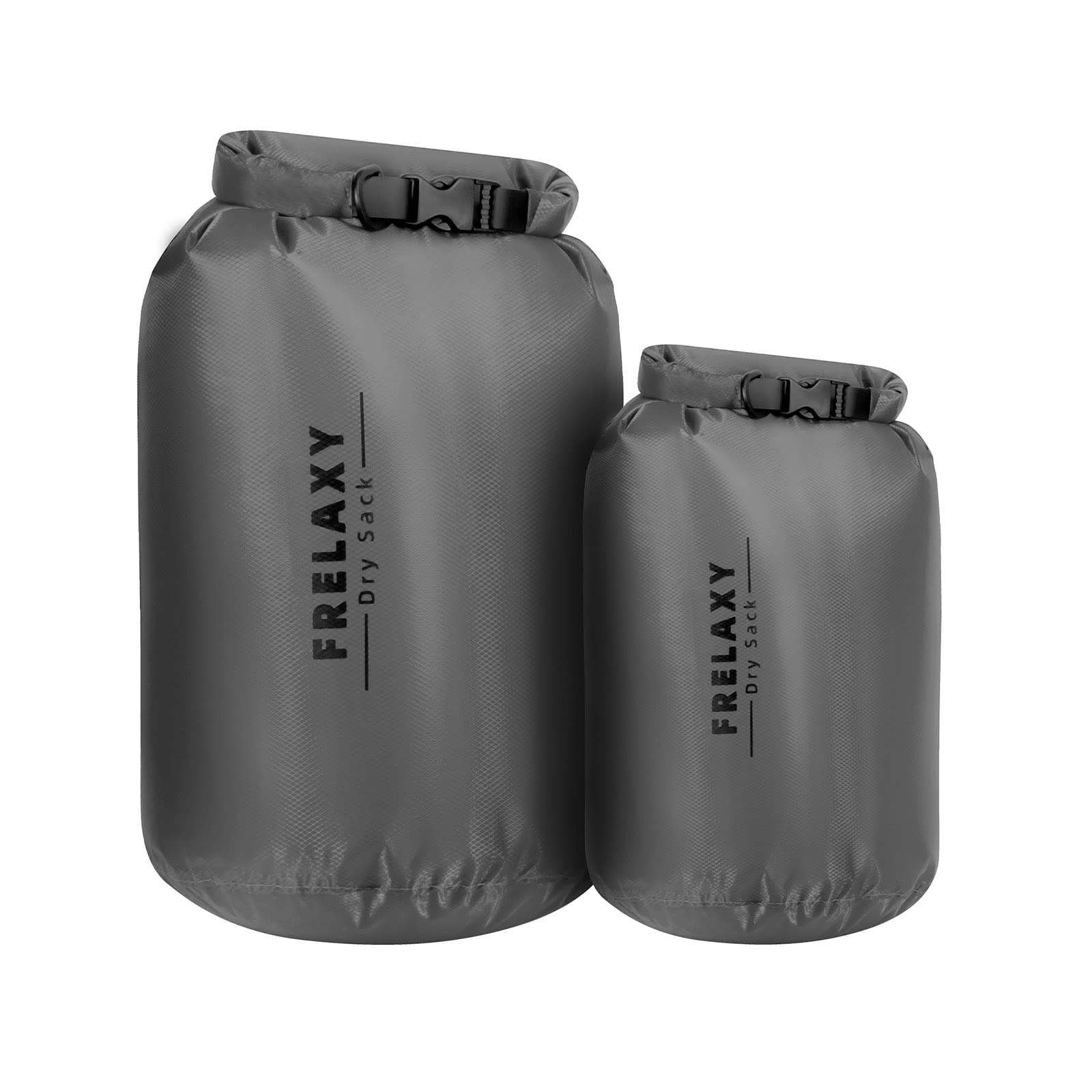 Frelaxy Waterproof Dry Bag 2 Pack, Lightweight Ripstop Dry Sack Set