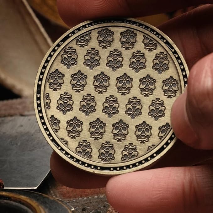 PIRATEGOLD Pirate Themed Metal Poker Chip Set 300pc for Texas Hold?™Em, Gold, Silver, Gunmetal, Bronze Coins with 2 X Card Decks, 1 X Custom Wooden Carrying Case