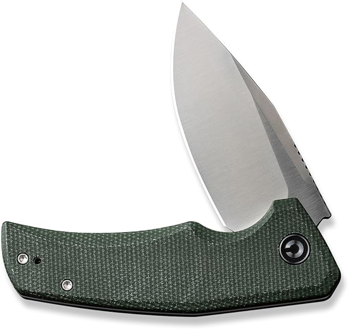 CIVIVI Pocket Knife for EDC, Regulatron Folding Knife for Men with Flipper Opener, Liner Lock, 2.98" Nitro-V Blade Micarta Handle for Camping, Hunting C23006-2