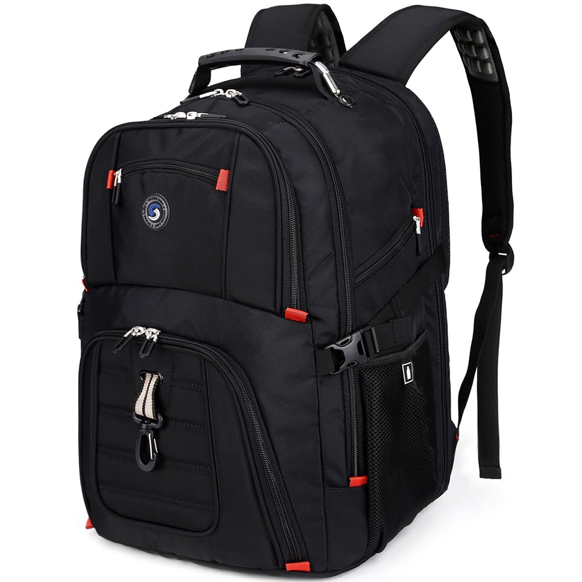 SHRRADOO Extra Large Travel Laptop Backpack for Men, Work College Backpacks