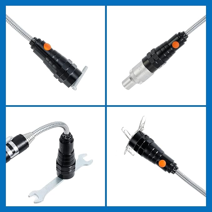 VIBELITE Extendable Magnetic with Telescoping Magnet Pickup Tool-Cool Gadget Gifts for Him, Husband, Men, Dad, Father, Mechanic,Tech, Handyman, Boyfriend, Women, Black, 2 Pack