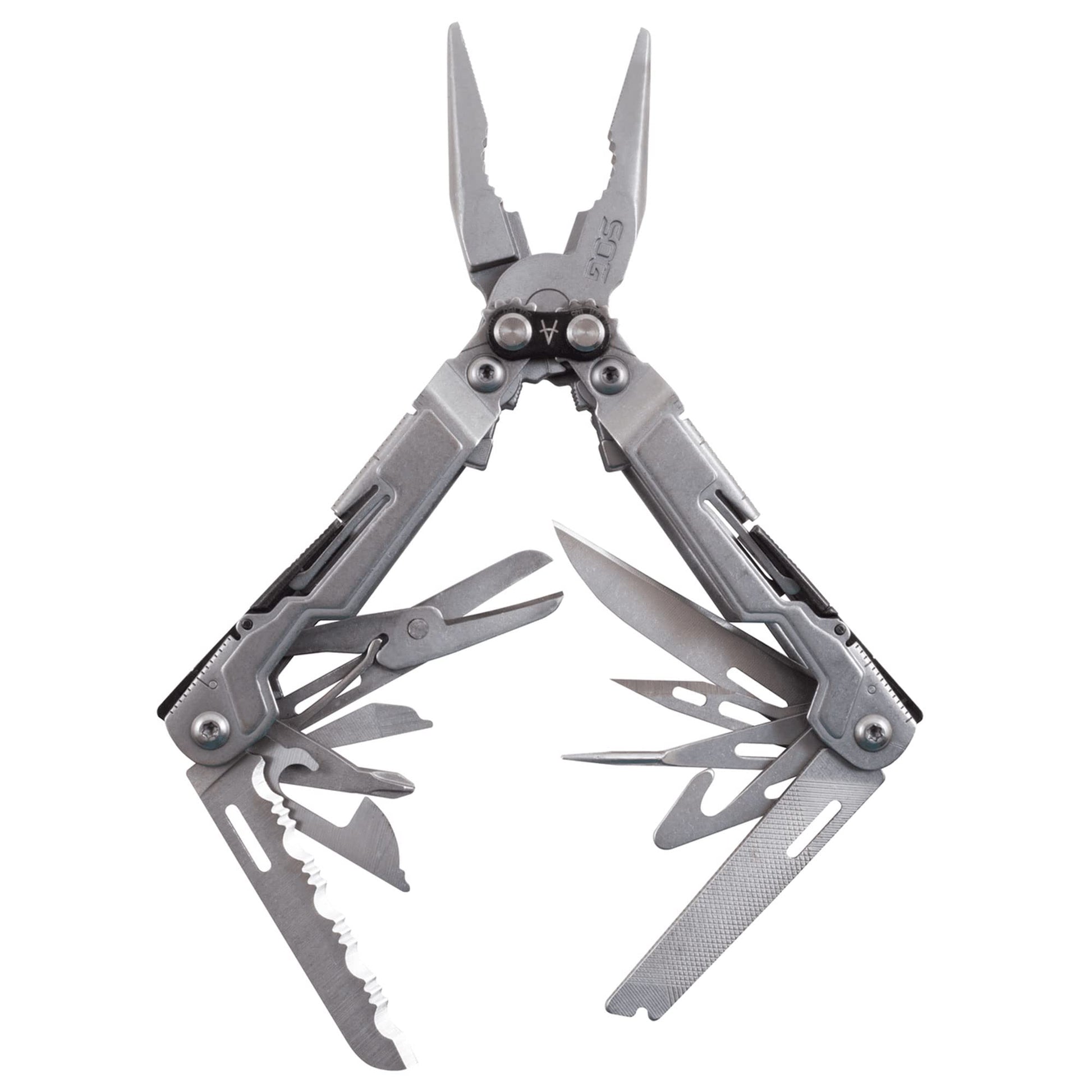 SOG PowerPint Mini Compact Stainless Steel Multi-Tool |18 Lightweight Specialty Tools & SOG