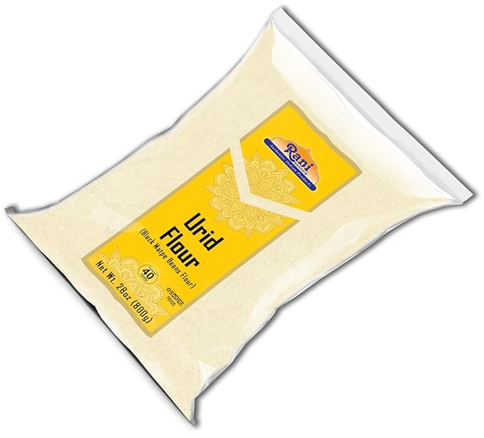 Rani Urid/Urad Flour (Black Matpe Beans Flour) 28oz (1.75lbs) 800g ~ All Natural | Vegan | Gluten Friendly | NON-GMO | Kosher | Indian Origin