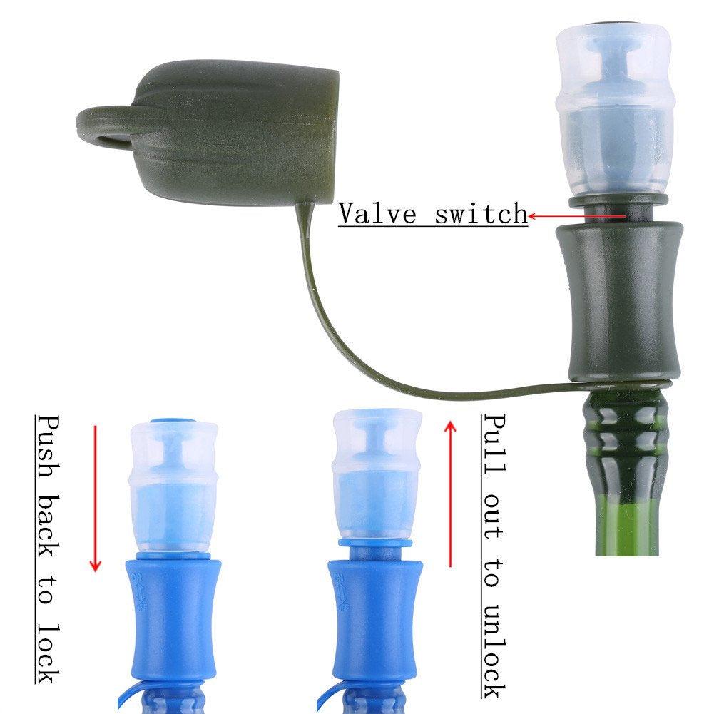 Baen Sendi 2 Pack Hydration Bladder 2 Liter/70 oz - 1.5L 2.5L 3L Water Bladder Pack of 2(1 Piece
