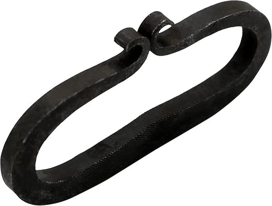 Lord of Battles Medieval Hand Forged Sturdy Iron Fire Striker Natural Finish Medieval Historical Reenactments Fully Functional Camping Accessory