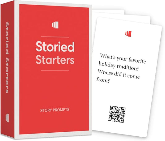 Storied Conversation Starters for Families 78 Thought-Provoking Questions to Share Life Stories & Connect Across Generations - Perfect for Family Gatherings & Holidays