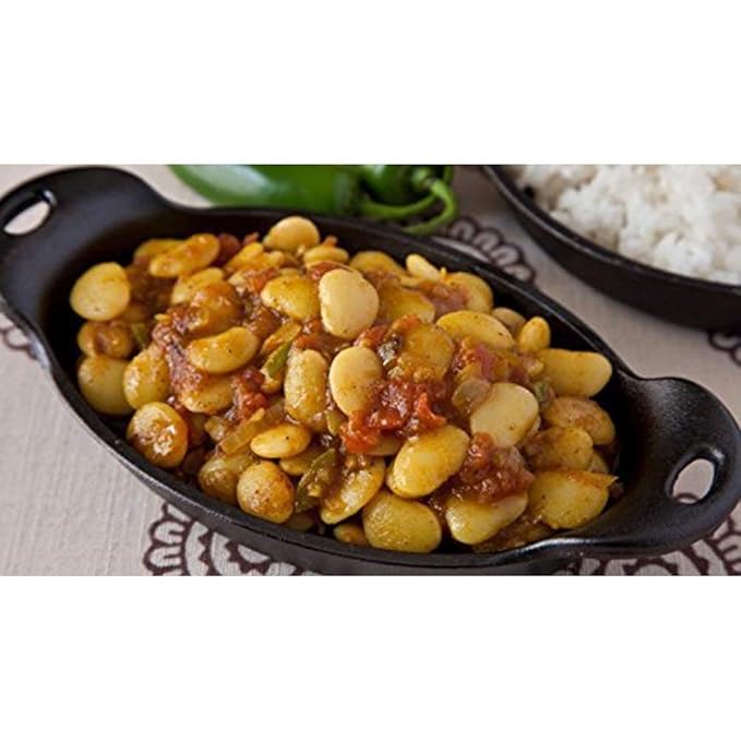 Camellia Brand Dried Baby Lima Beans ??Premium Small White Butter Beans for Southern Cooking, Succotash, Soups, Stews, and Healthy Vegetarian Meals ??Non-GMO, Gluten-Free, High Protein 1 Pound (Pack of 6)
