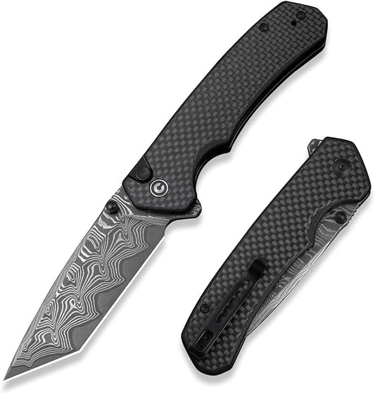 CIVIVI Brazen Damascus Pocket Folding Knife C19059C-DS1