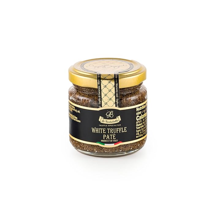 La Rustichella - White Truffle Patè 3.17 oz (90 gr) - 100% Made in Italy | Vegan, Gluten-Free, Cholesterol-Free