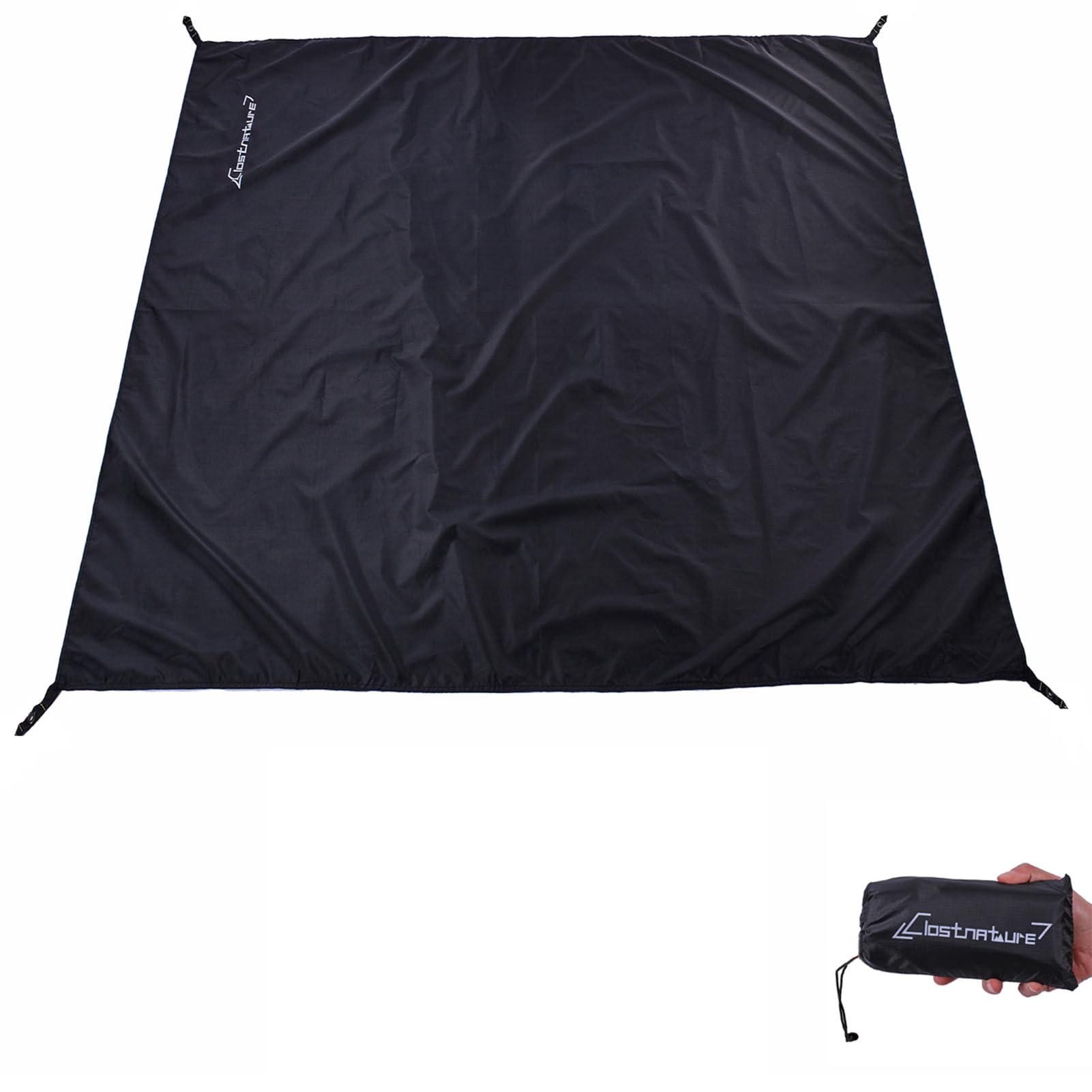 Clostnature 87x59in Heavy Duty Tent Footprint Floor Saver, Camping Tarp