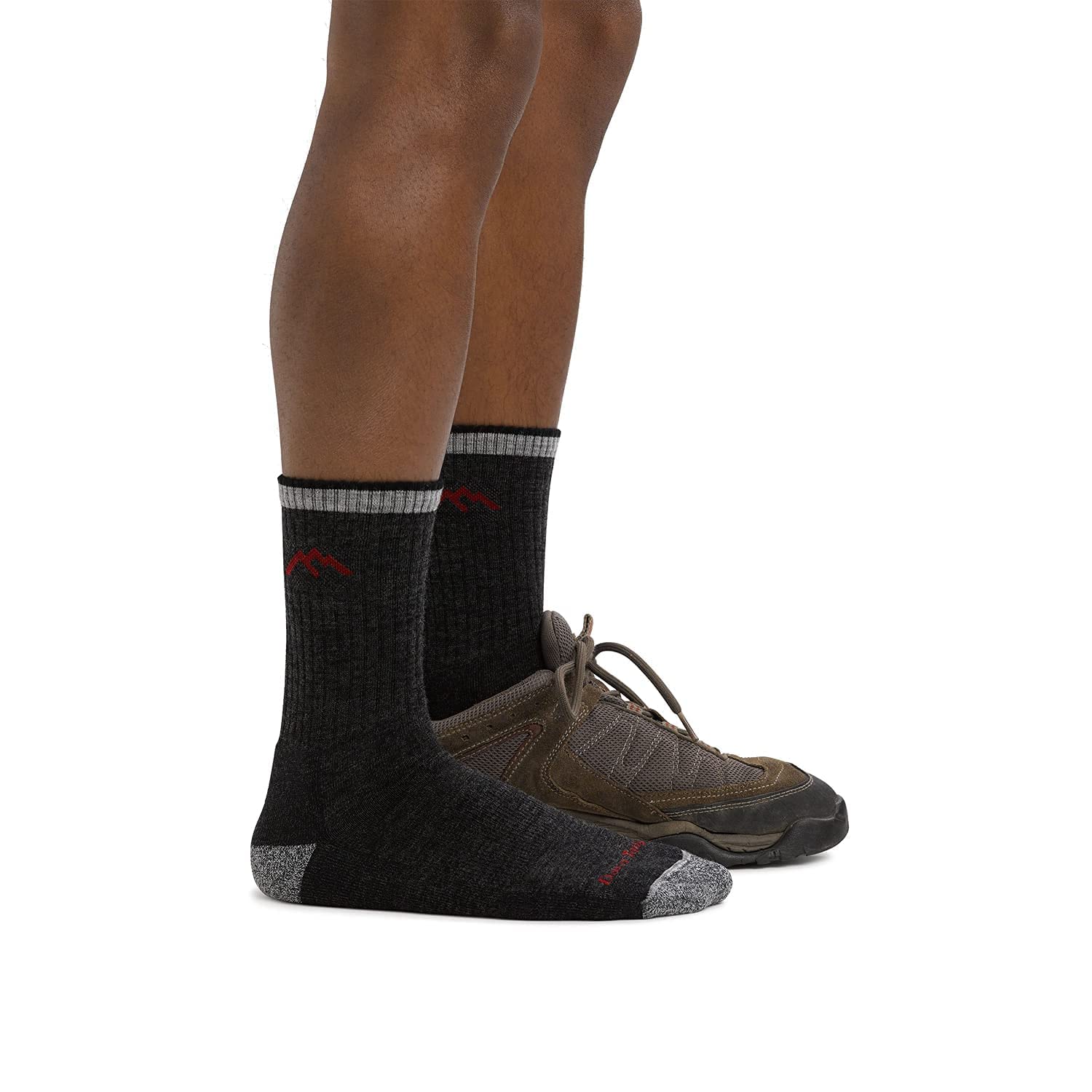 Darn Tough Men's Hiker Midweight Micro Crew Sock (Style 1466) - Lime, Large