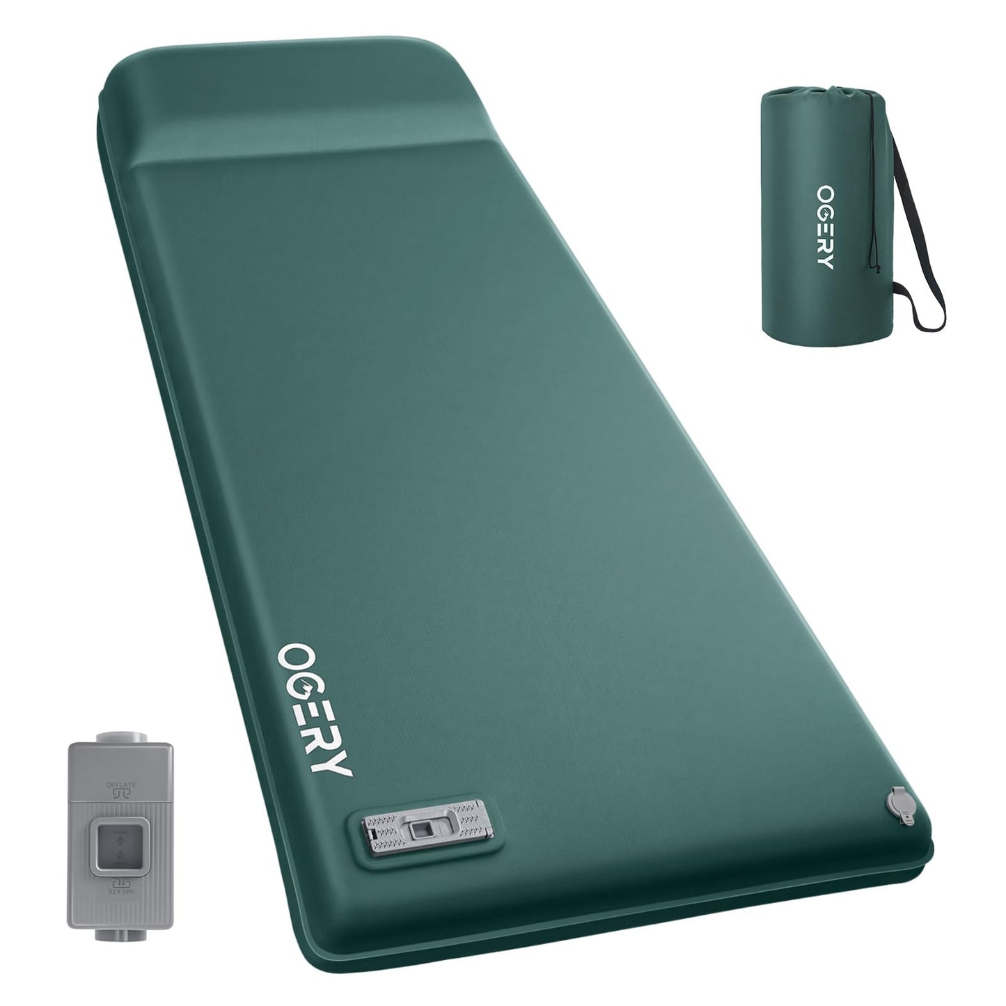 OGERY Self Inflating Sleeping Pad with Electric Pump, Memory Foam