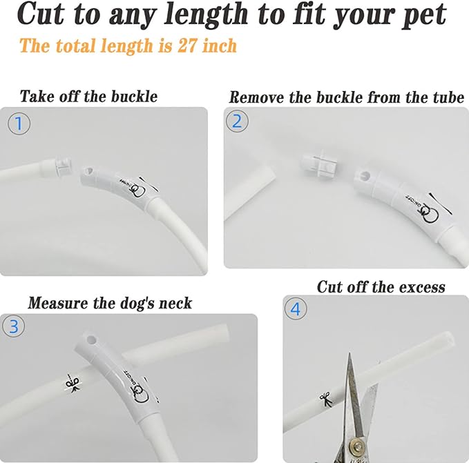 Light Up Dog Collar, Rechargeable Glowing Dog Collar, Light Dog Collar for Night Walking with 1640 FT of Visibility - Brightest LED Dog Collar Light, 3 Flashing Modes, Keeps Your Pets Safe in The Dark