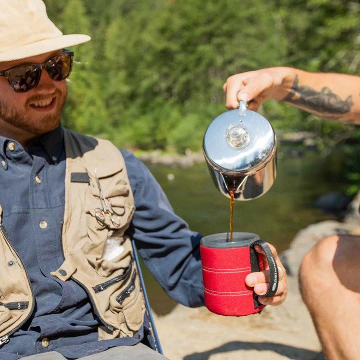 GSI Outdoors Infinity Lightweight Neoprene Backpacker Neoprene Mug for Camping and Backpacking - 17