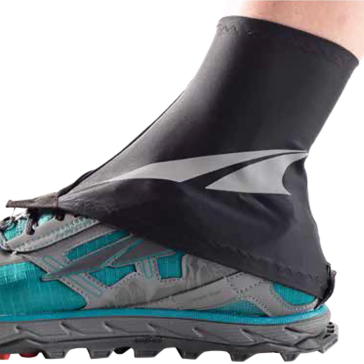 ALTRA Unisex Trail Gaiter, Black/Gray, Small