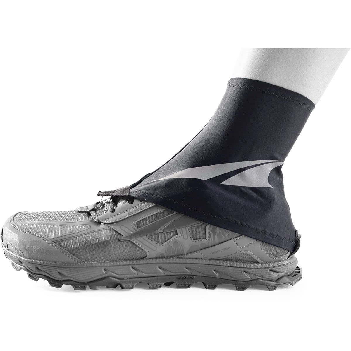 ALTRA Unisex Trail Gaiter, Black/Gray, Large