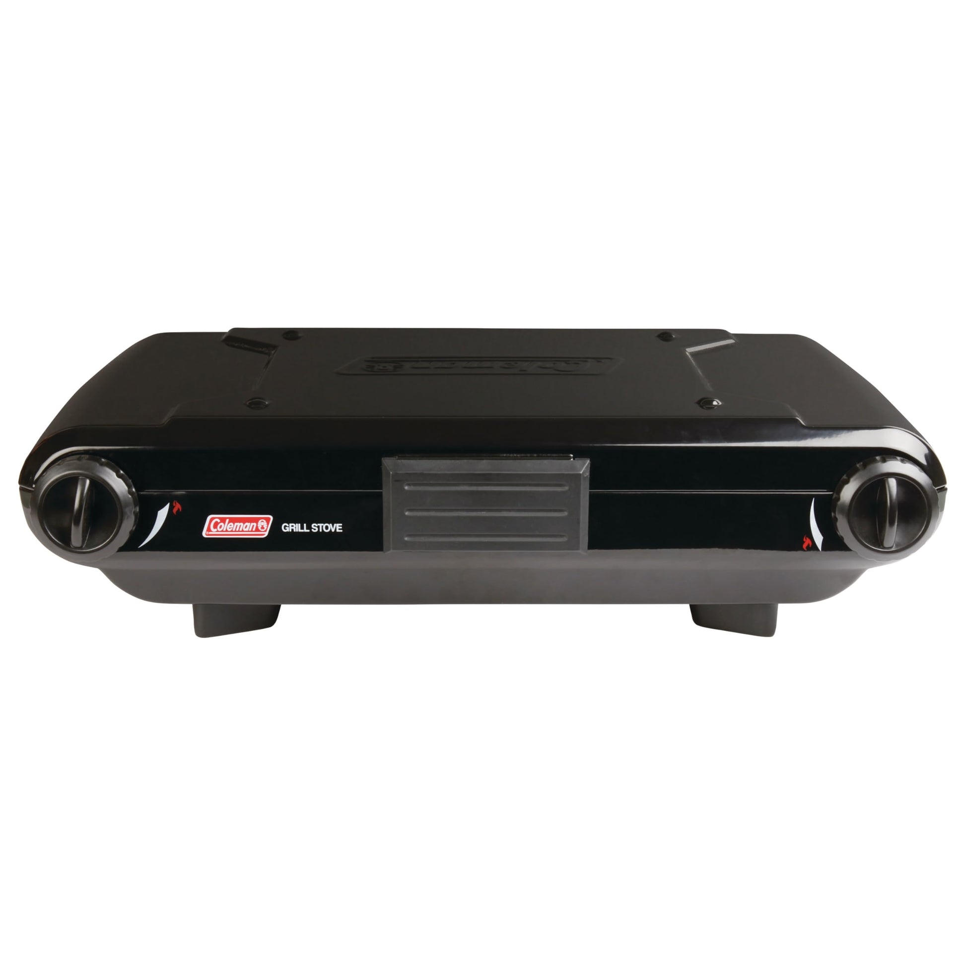 Coleman Tabletop 2-in-1 Camping Grill/Stove, 2-Burner Propane Grill & Stove with Adjustable Burners