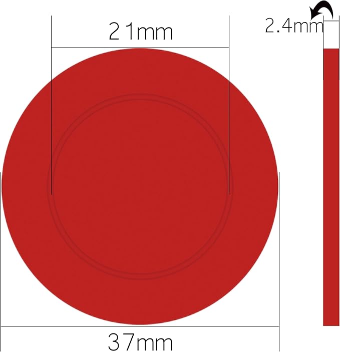 100 Custom Poker Chips, Personalized Full Color Logo Image Text on a Chip for Double Sided Print, Good for Beer Tokens in Bar,Golf Ball Mark,Drink Chips,Company Advertise