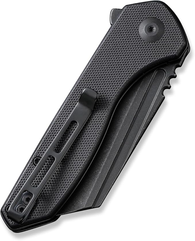 CIVIVI Pocket Knife for Men, ExOne Folding Knife with Flipper, 2.94" Nitro-V Reverse Tanto Blade G10 Handle for Perfect EDC Gift C23036-1