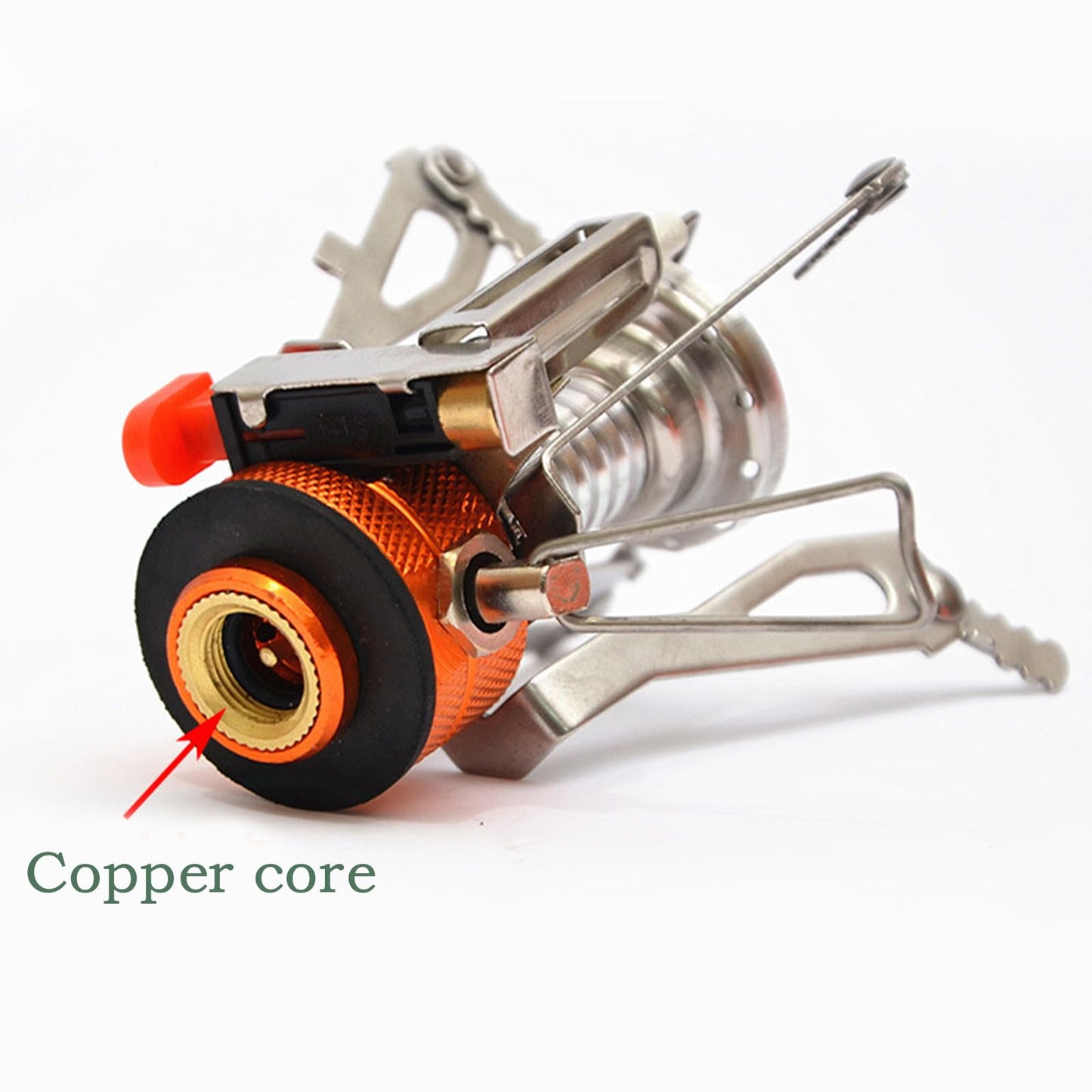 Portable Camping Stove Backpacking Stove, Specialized Hiking Stove Camping Stove with Piezo