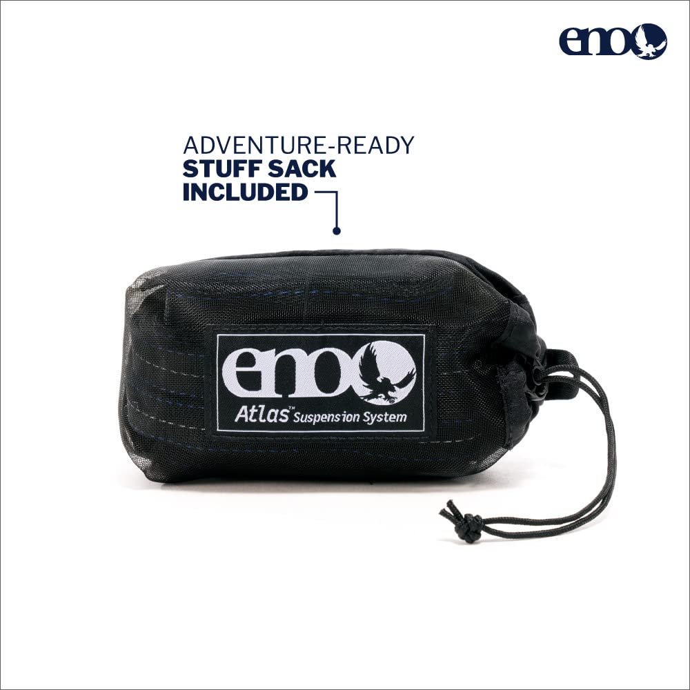 ENO Atlas Suspension System - Tree Strap for Hammock - Accessories for Camping, Hiking, and