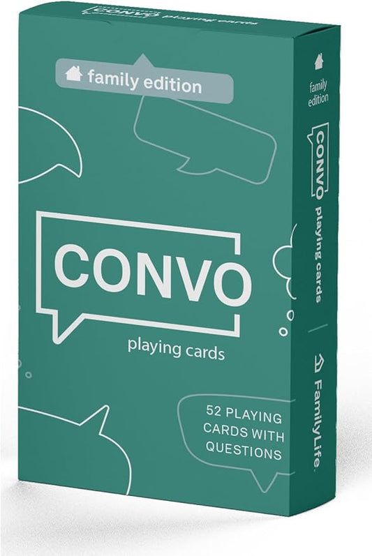 FAMILYLIFE New Convo Cards Family Version ??Building Relationships with Conversation Games ??Family Board Games for Family Night ??Family Games Playing Cards