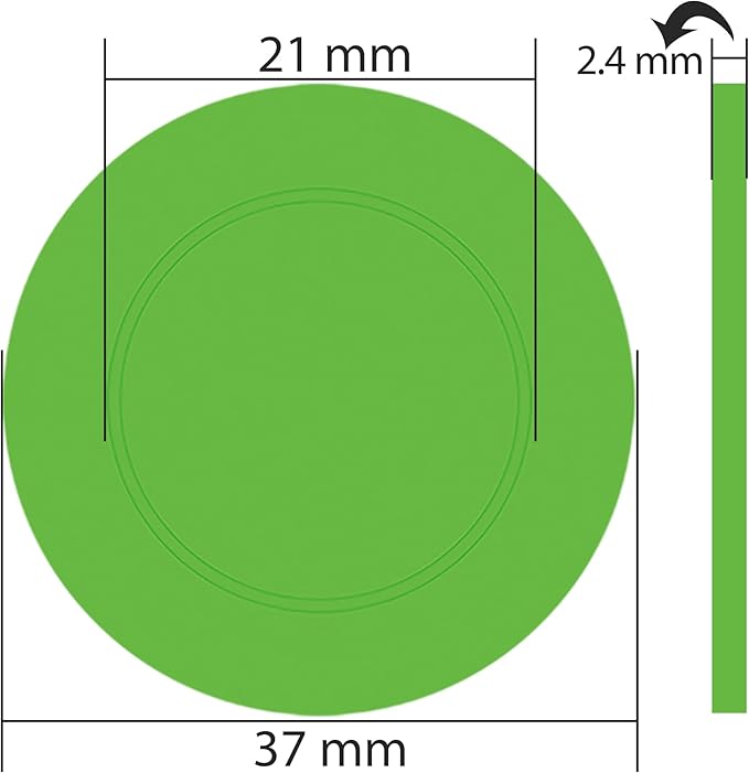 100 Custom Poker Chips，Add Your Logo or Text on a Chip,Good for Beer Token or Drink Token in Bar