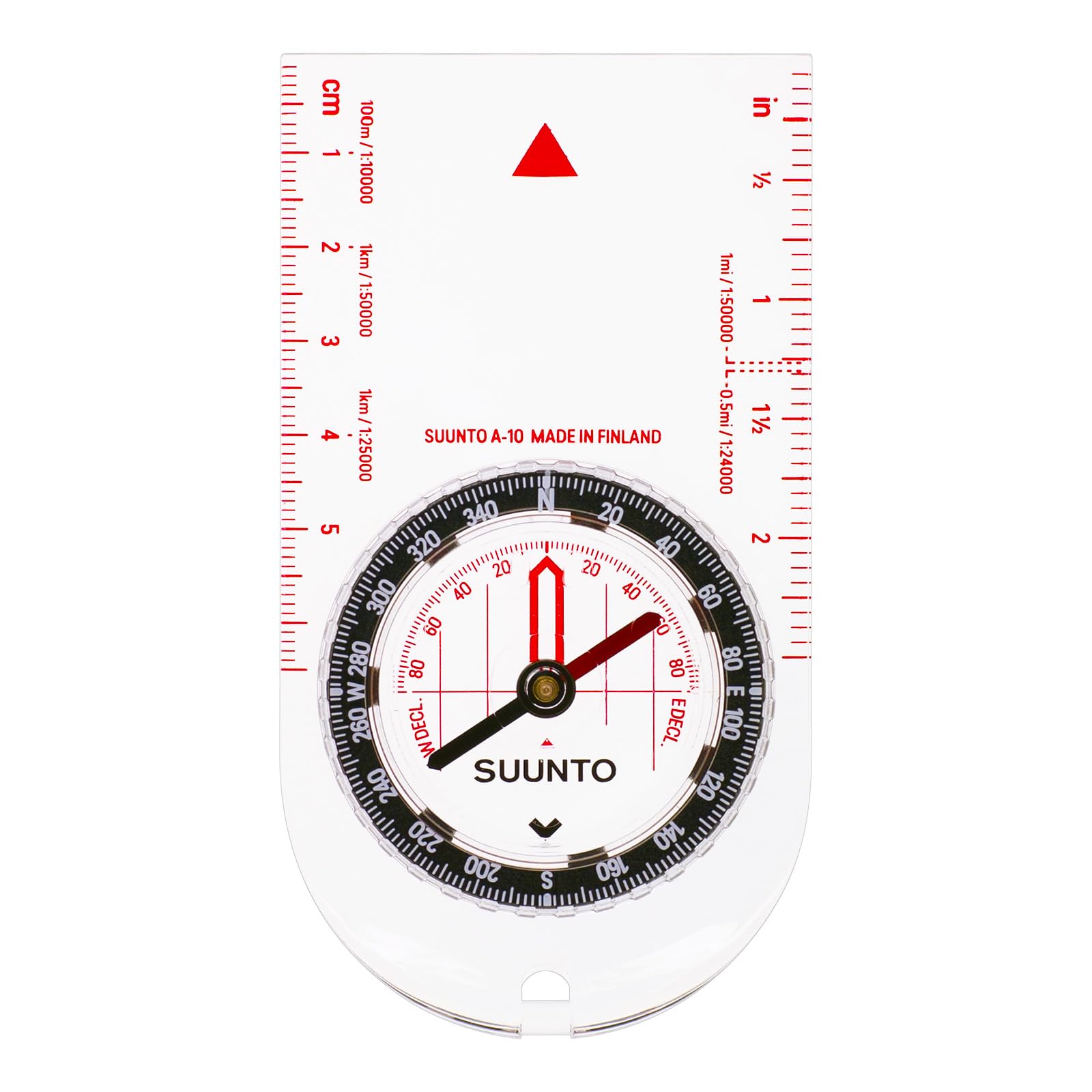 SUUNTO A-10 Compass: Compact, Simple to use Recreational Hiking Compass, Hiking, Boy Scouts