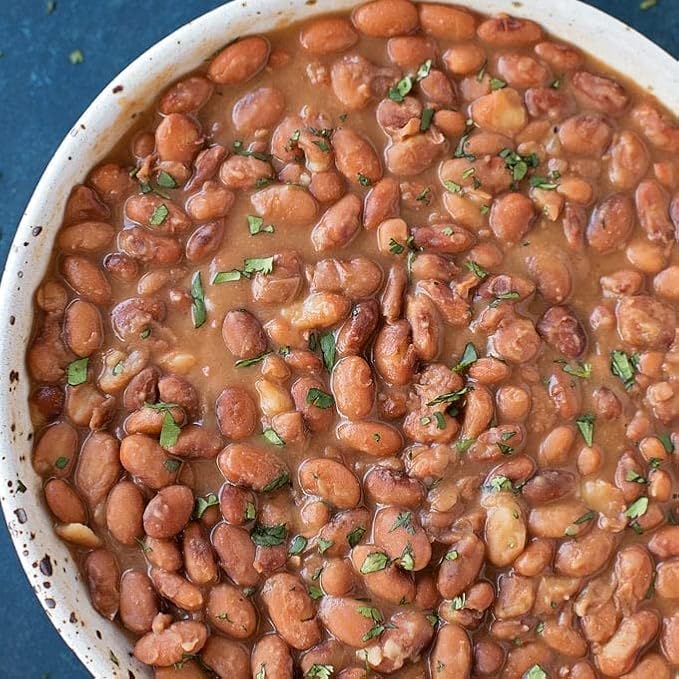 1000 SPRINGS MILL - BULK Organic Pinto Beans 25lb bulk bucket | Used for Soups, Stews, Dips, Chili, Burritos, Refried Beans and more | Non-GMO, Bulk Dry Brown Beans | Vegan Friendly