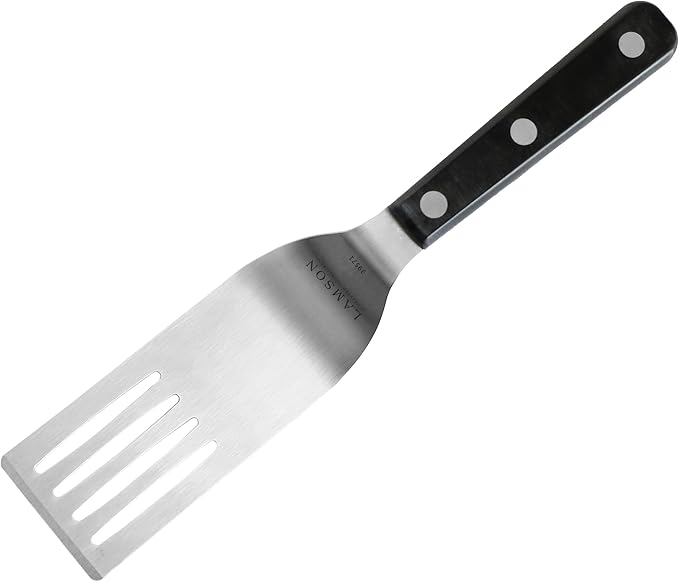 Lamson 2" x 4" Slotted Turner with Noir Ultra Durable Handle