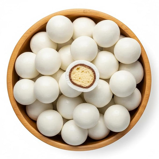 NY Spice Shop Jumbo Yogurt Chocolate Malt Balls Party Decorations - 3 Pound Malted Milk Ball Candy Birthday Gifts - Chocolate Malted Milk Balls - Dark Chocolate Malt Ball Holiday Snacks