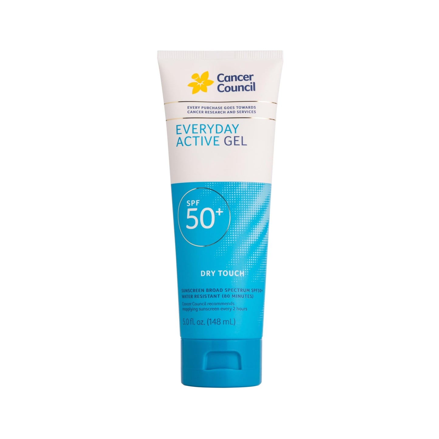 Cancer Council Everyday Active Gel Body Sunscreen, SPF 50+, 5 FL OZ