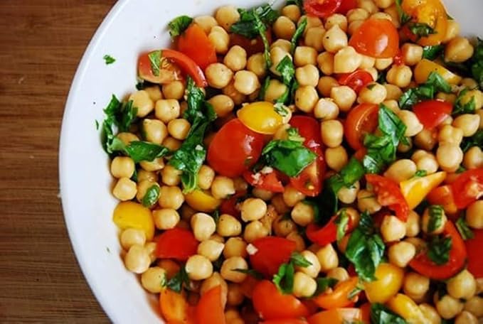 Organic Garbanzo Beans (ChickPeas)-Raw/Non-GMO/Kosher Sproutable Low Sodium Bulk Vegan Dietary Fiber (15LB)
