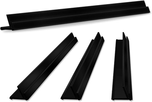 Lightweight Non-Slip Card Holder Stand ??Set of 4, 13.4 Inches ??Made in Japan for Card Games and TCG, Anti-Skid Base (4 Pack-Black)