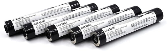 (5-Pack) 3.6V 1800mAh Ni-Cd Rechargeable Battery Pack Compatible with Streamlight Stinger DS, LED HP, XT, 75175, 75375, PolyStinger, Pelican M9 Flashlight