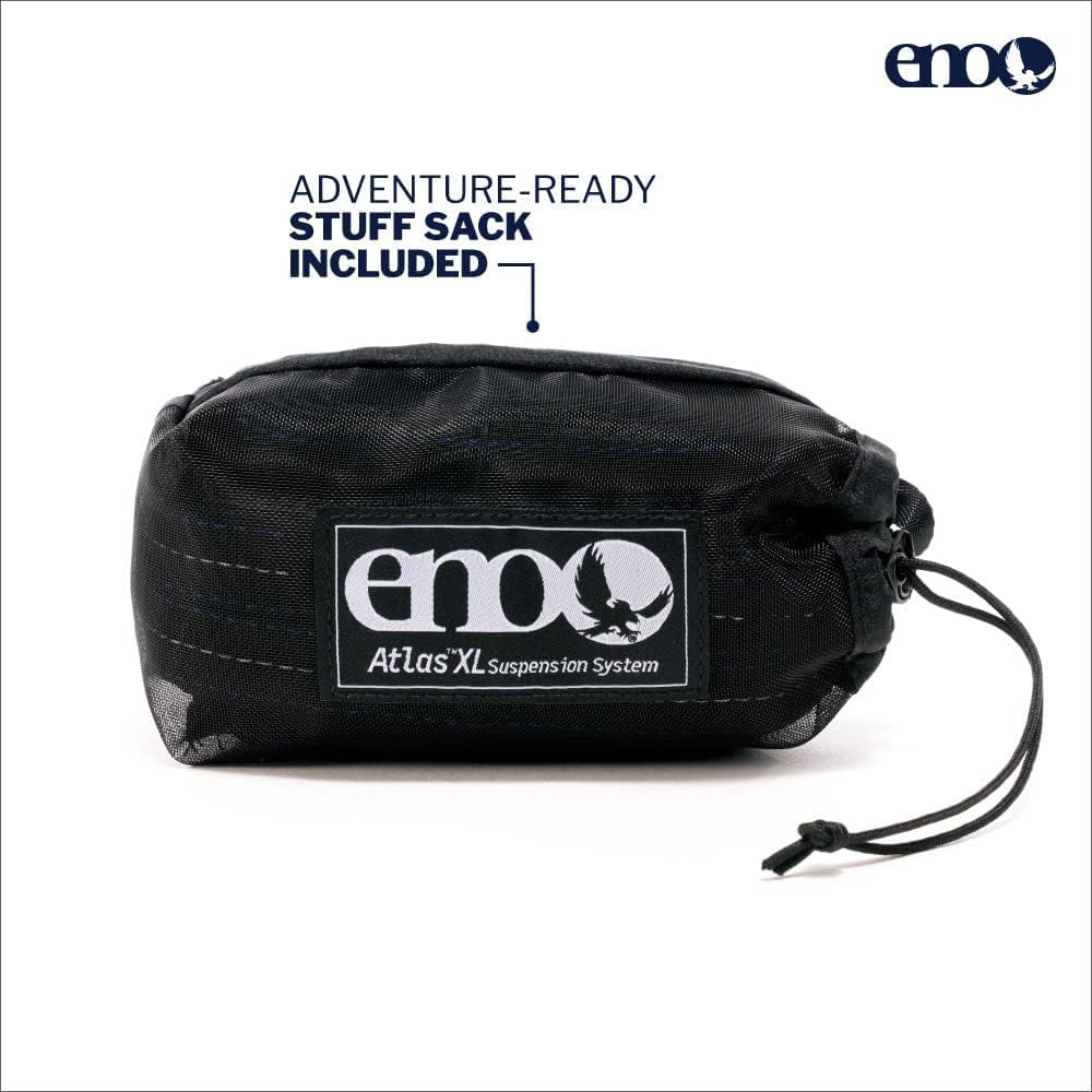 ENO Atlas XL Suspension System - Tree Strap for Hammock - Accessories for Camping, Hiking, and