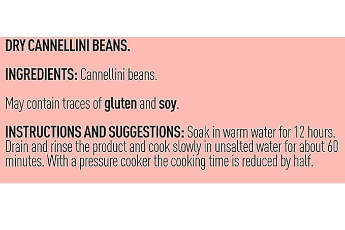 Cordero Cannellini Beans, 8.8 Oz