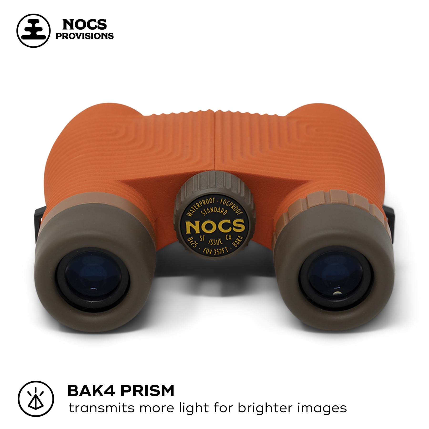 Nocs Provisions Standard Issue 8x25 Binoculars, Waterproof, Bird Watching