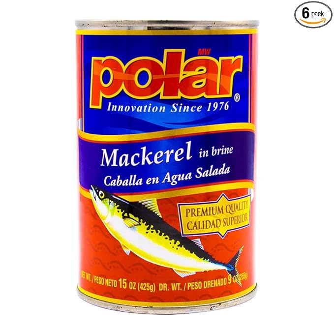 MW Polar Mackerel, 15-Ounce (Pack of 6)