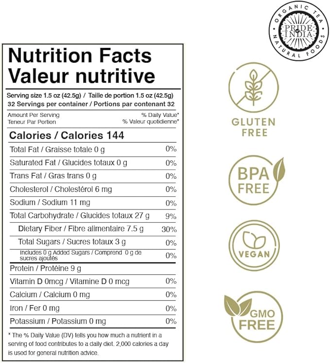Pride Of India - Indian Split Yellow Pigeon Peas - Protein & Fiber Rich Toor (Arahar) Dal, 3.0 Pound Jar